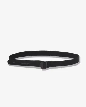 and wander Stretch Tape belt Black