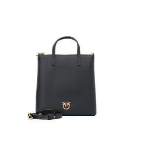 BAG MINI SHOPPER PIATTA Woman Black Antique 