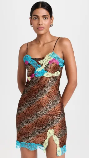 BruceGlen   Juliet Lace Trim Slip Dress 