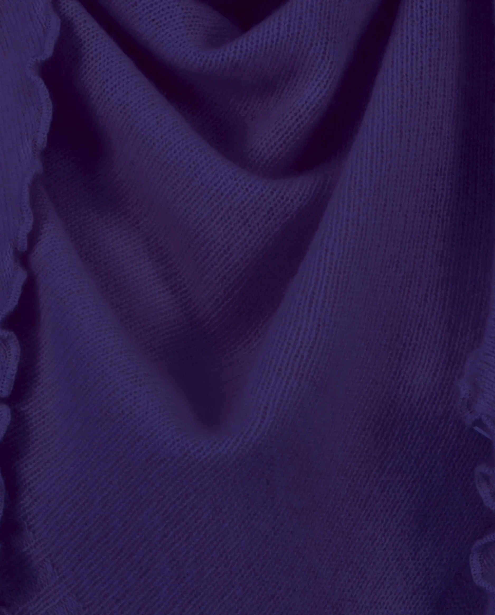 Cashmere scarf in purple
