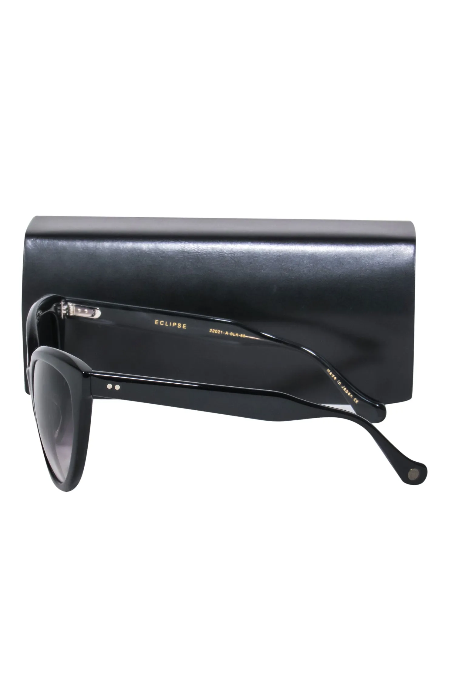 DITA - Black Cat Eye Eclipse Sunglasses