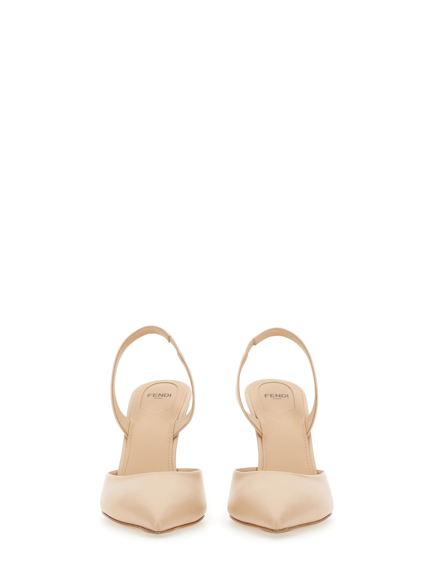 FENDI    FENDI FIRST SLINGBACK SANDAL WITH HEEL