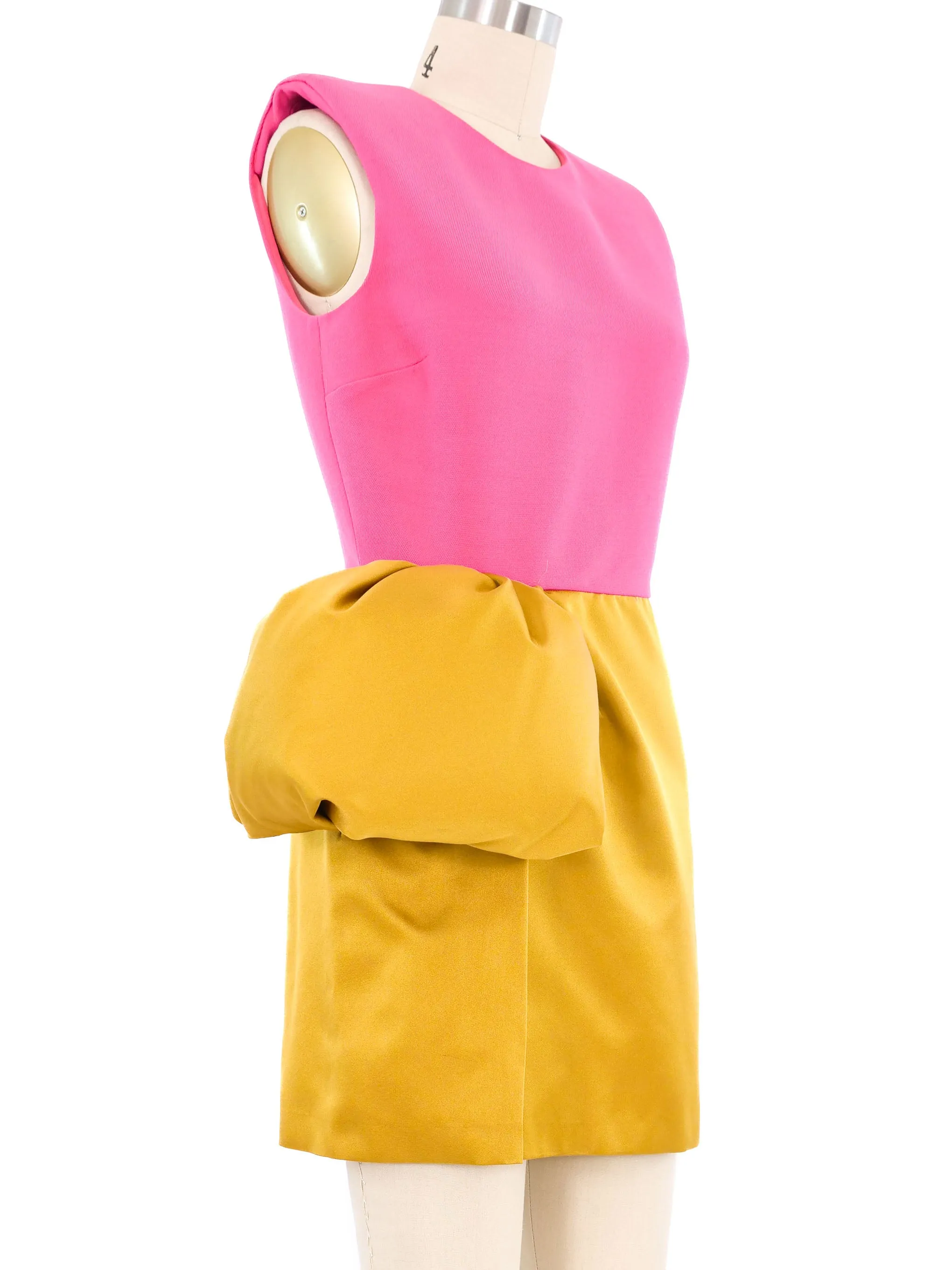 Giambattista Valli Colorblock Mini Dress