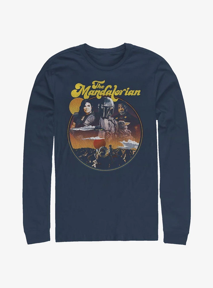 Hot Topic Star Wars The Mandalorian Razor Crew Long-Sleeve T-Shirt