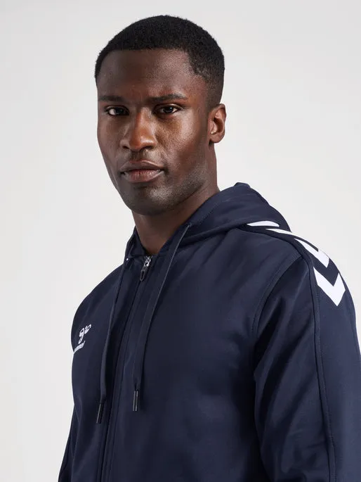 Hummel Men's Core XK Poly Zip Hoodie