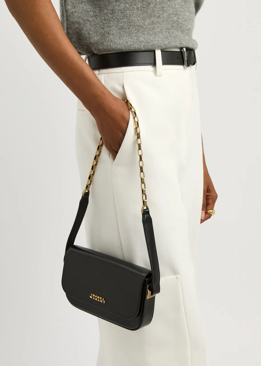ISABEL MARANT Lizza leather shoulder bag  -                         -                     -                