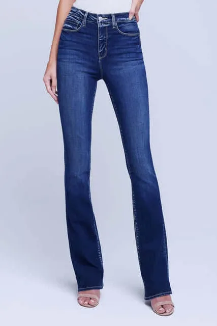 L'AGENCE SELMA H/R SLEEK BABY BOOT IN COLUMBIA