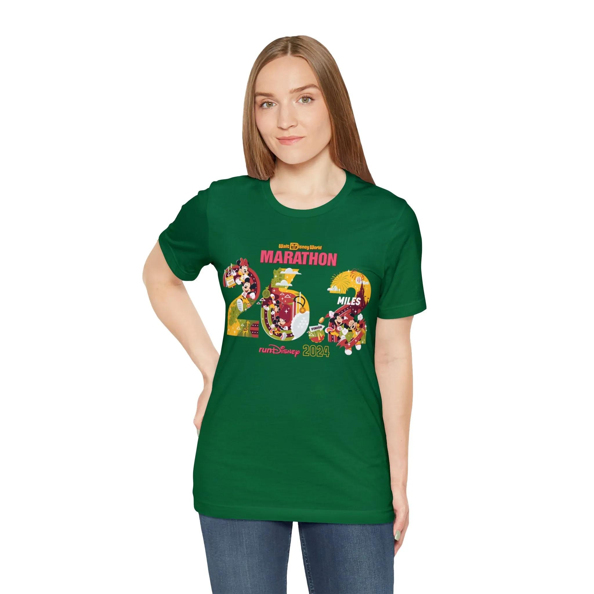Marathon 26.2 Unisex Graphic Tee - Multiple Colors