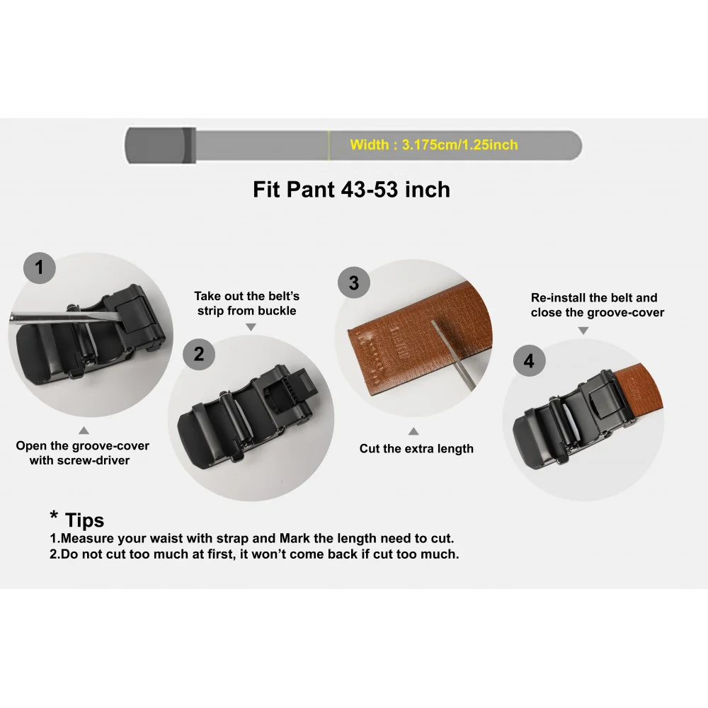 Men's Reversible Italian Leather Belt (LC1G002)