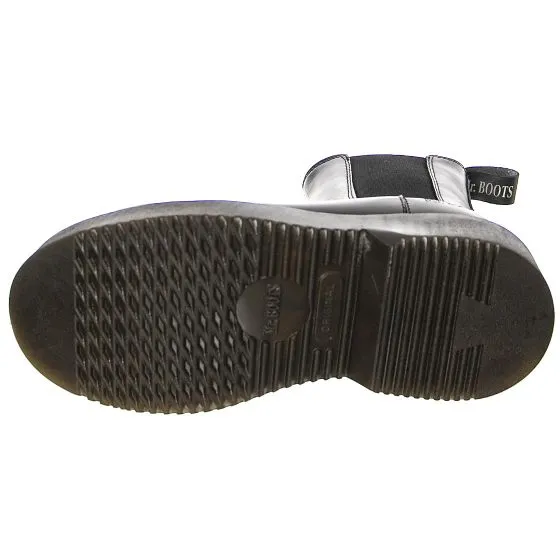MR BOOTS Womens T 08 Smooth Greasy Black Boots