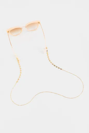 Nicole Butterfly Convertible Sunglasses & Face Mask Chain