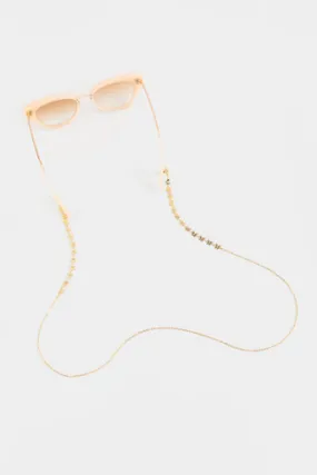 Nicole Butterfly Convertible Sunglasses & Face Mask Chain