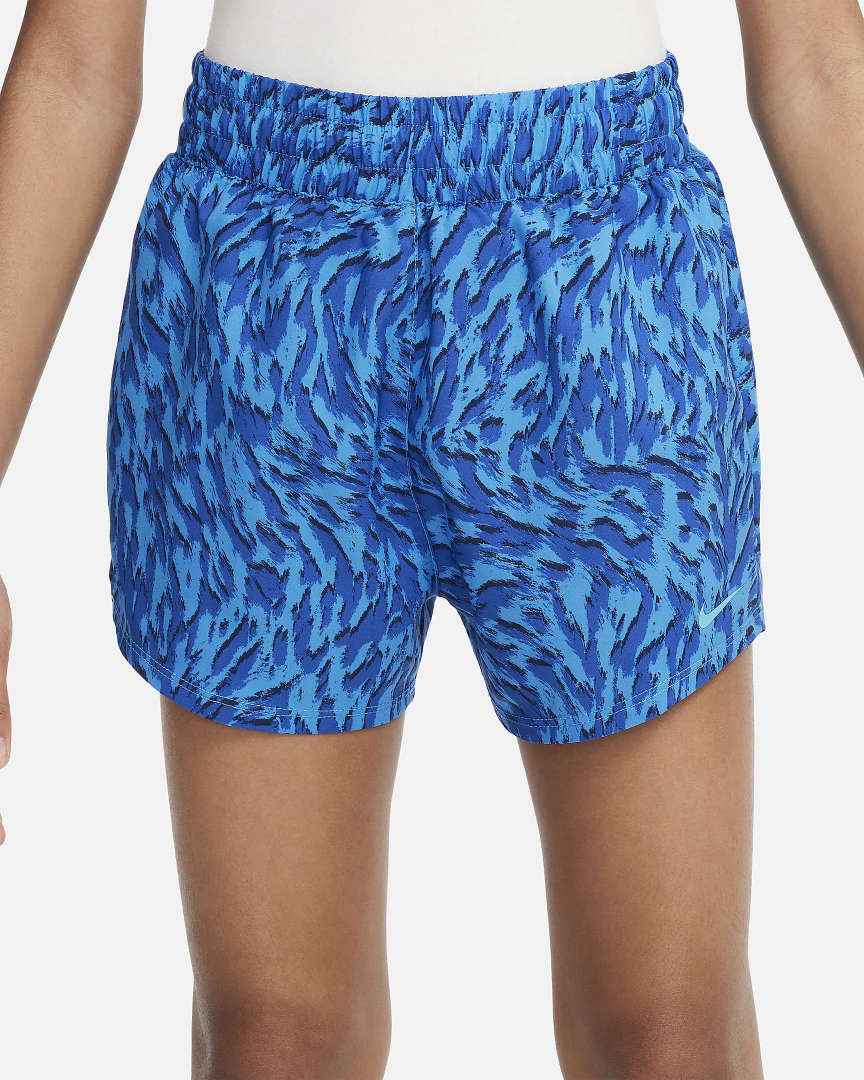 Nike Girls' Woven High-Waisted Shorts