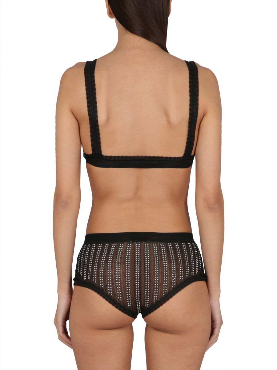PACO RABANNE      SLIP CON BORCHIE 