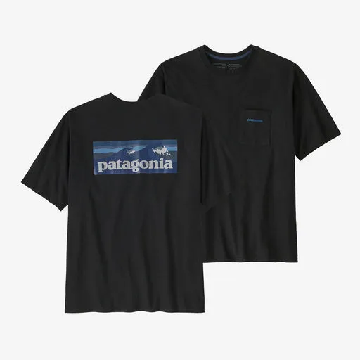 Patagonia Men's Boardshort Logo Pocket Responsibili-Tee