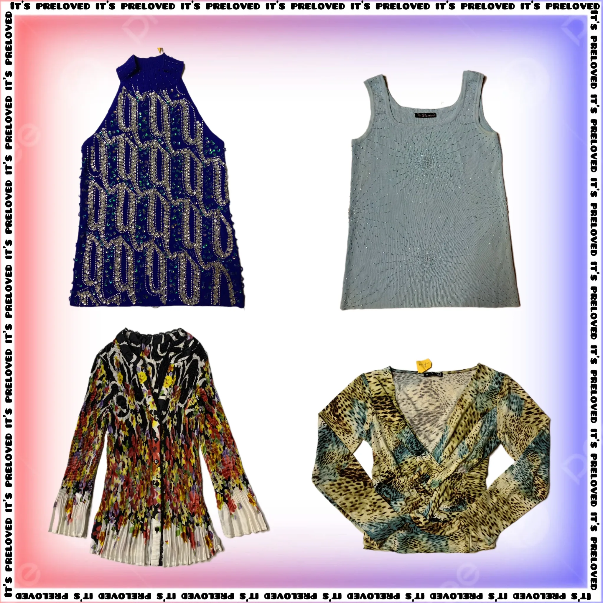 Rare Offer: Y2K Mix Tape Tops (SS-631)