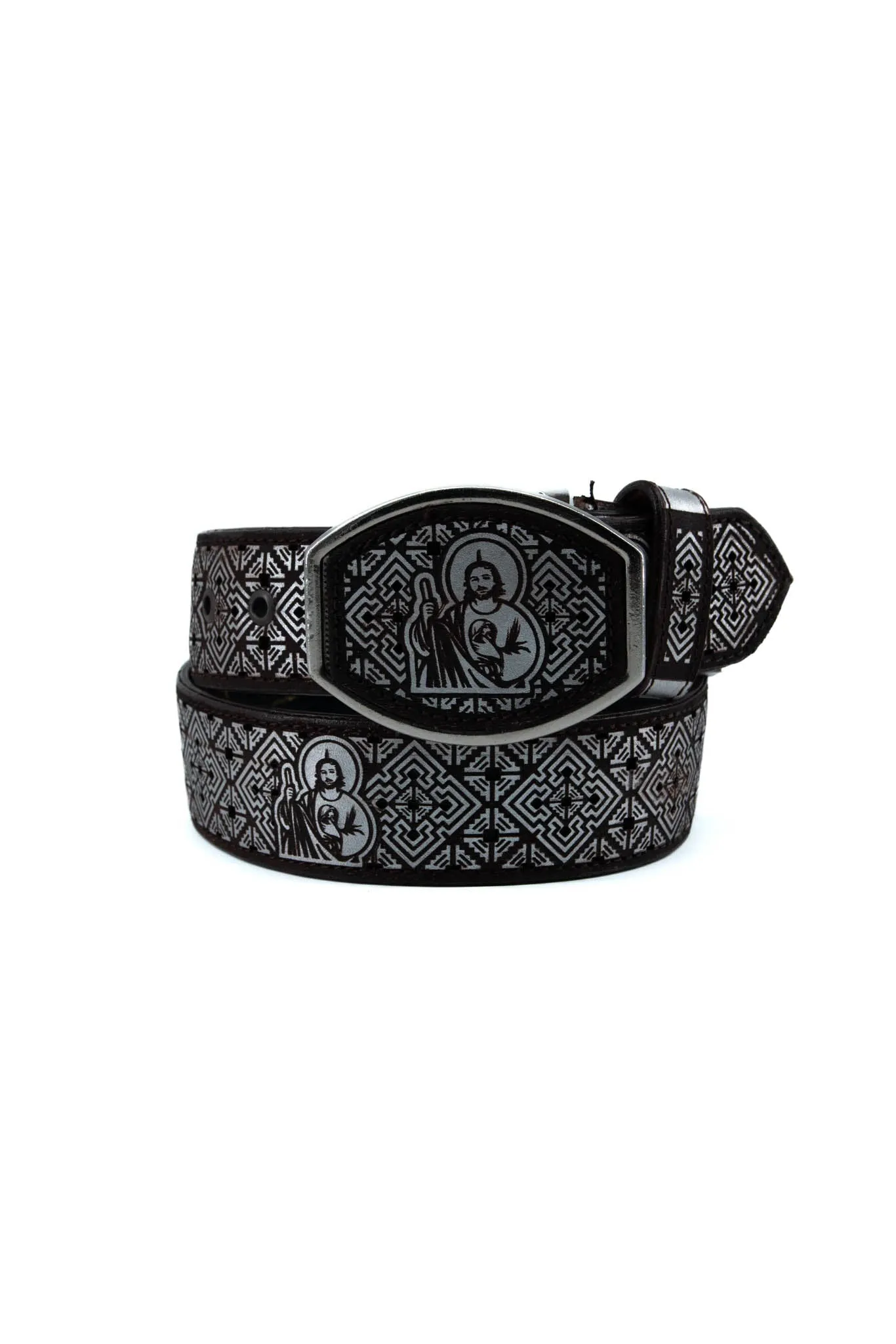 San Judas Cowboy Belt FINAL SALE