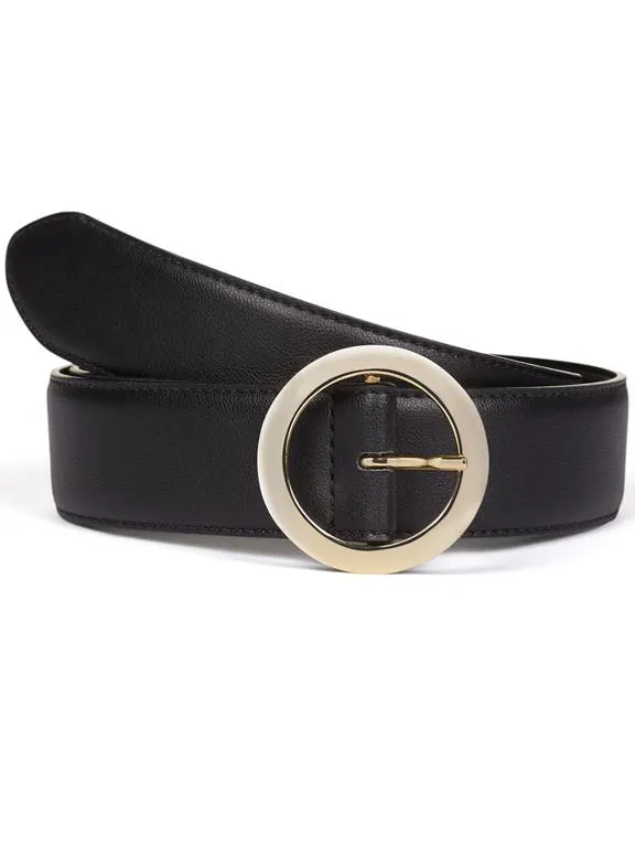 Will's Vegan Store Belt Circle Black