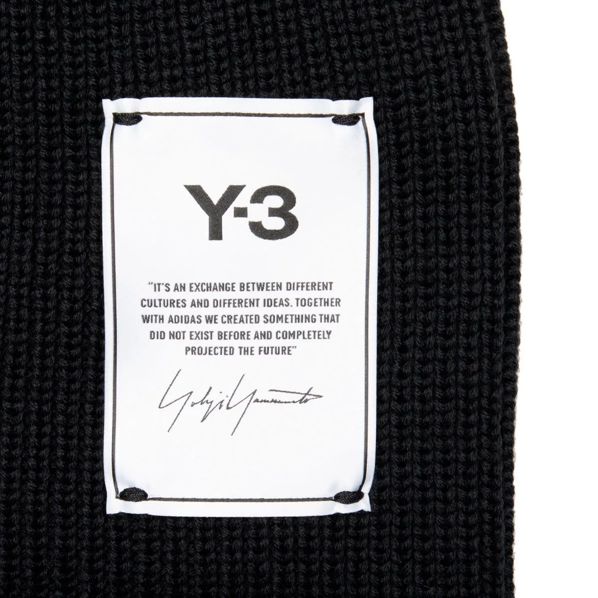 Y-3 CLASSIC BEANIE Black